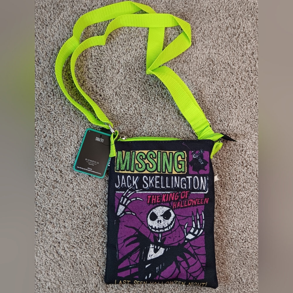 New Bioworld Jack Skellington Passport, The Nightmare Before Christmas
